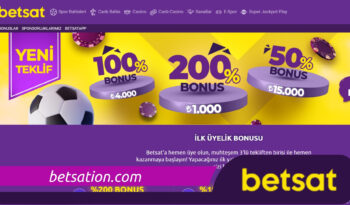 Betsat Yeni Üye Bonusu